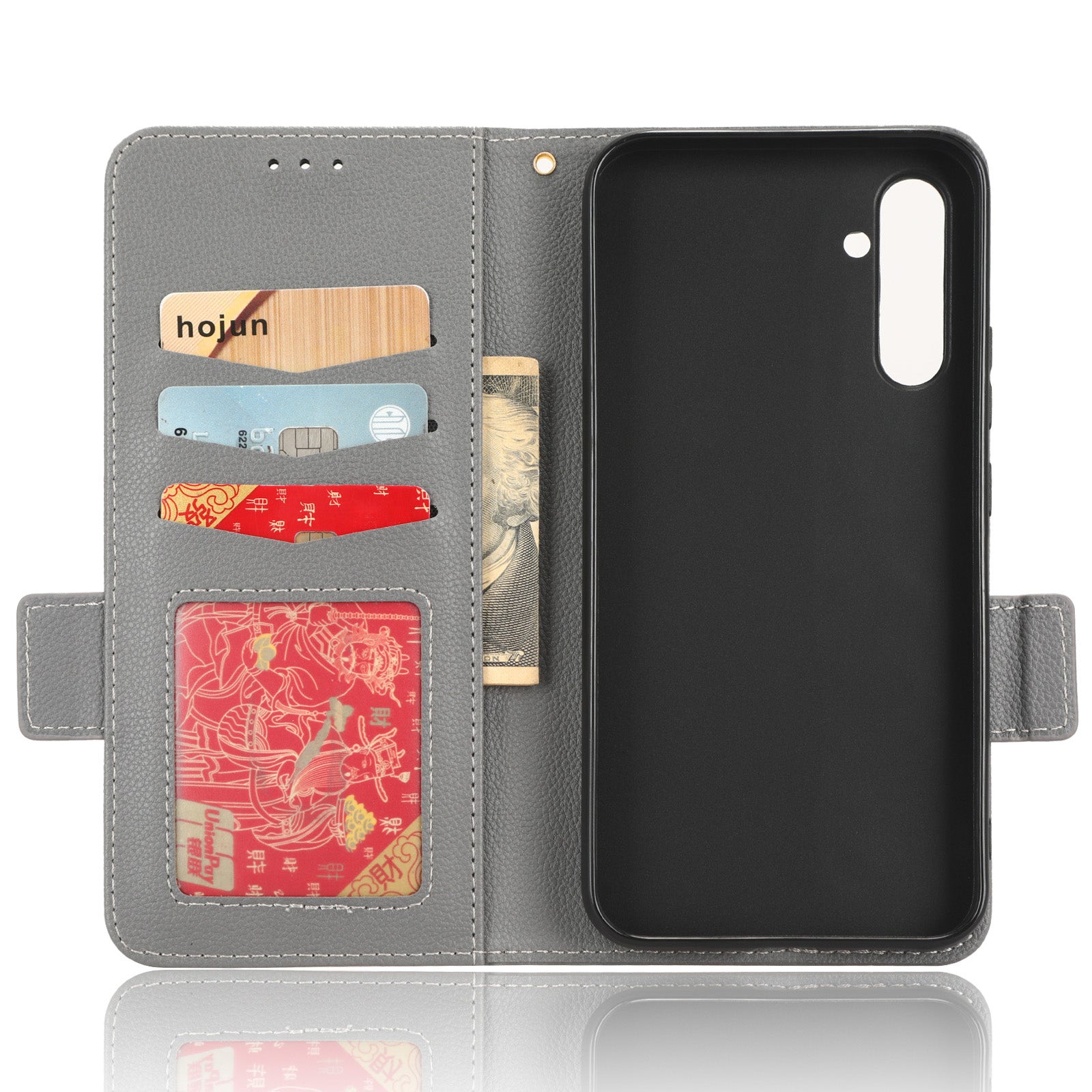 Cell Phone Case for Samsung Galaxy A34 5G Litchi Texture Shockproof Flip Leather Phone Cover with Wallet Stand Cell Phone Case for Samsung Galaxy A34 5G Litchi Texture Shockproof Flip Leather Phone Cover with Wallet Stand